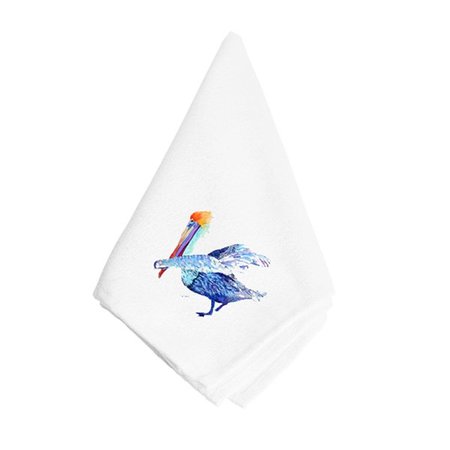 CAROLINES TREASURES Bright Blue Pelican Napkin 8360NAP